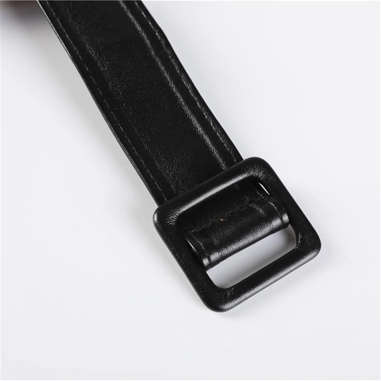 1 Pair Faux Leather Cuff Belt Sleeve Band Replacement for Trench Coat Jacket Accessories