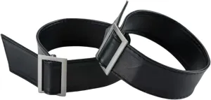 1 Pair Faux Leather Cuff Belt Sleeve Band Replacement for Trench Coat Jacket Accessories
