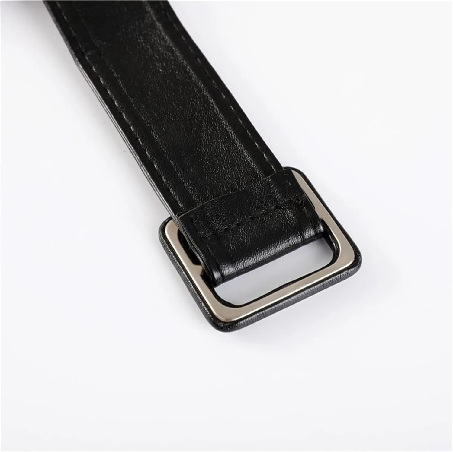 1 Pair Faux Leather Cuff Belt Sleeve Band Replacement for Trench Coat Jacket Accessories