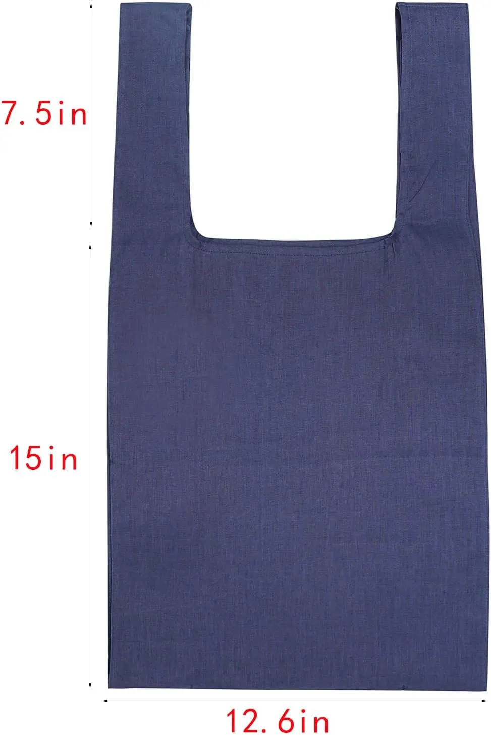 100% Pure Linen Reusable Grocery Bags Shoulder Shopping Bags with Handles, Foldable Grocery Tote Bags