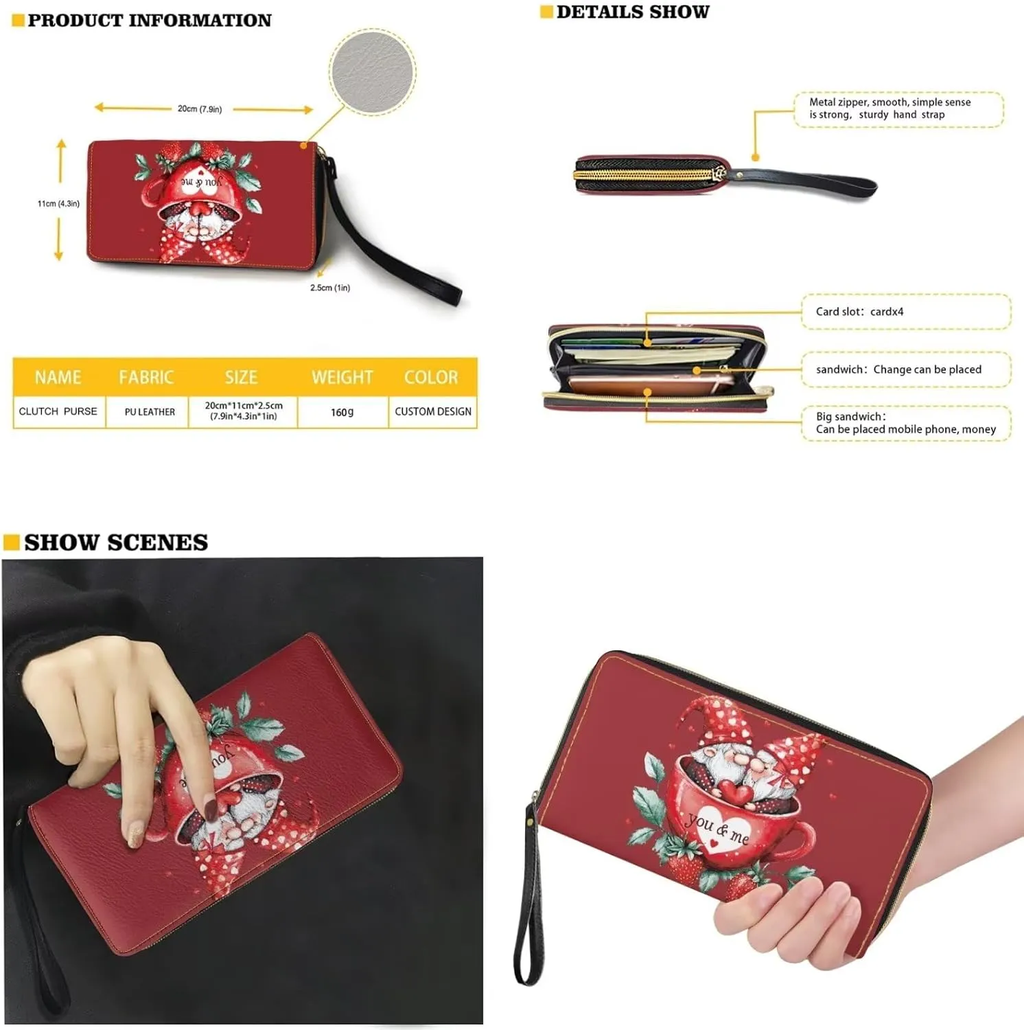 2Pcs Tote Bags Set Saddle Bags Satchel Bags for Women with Shoulder Strap Wallet Women Wristlet