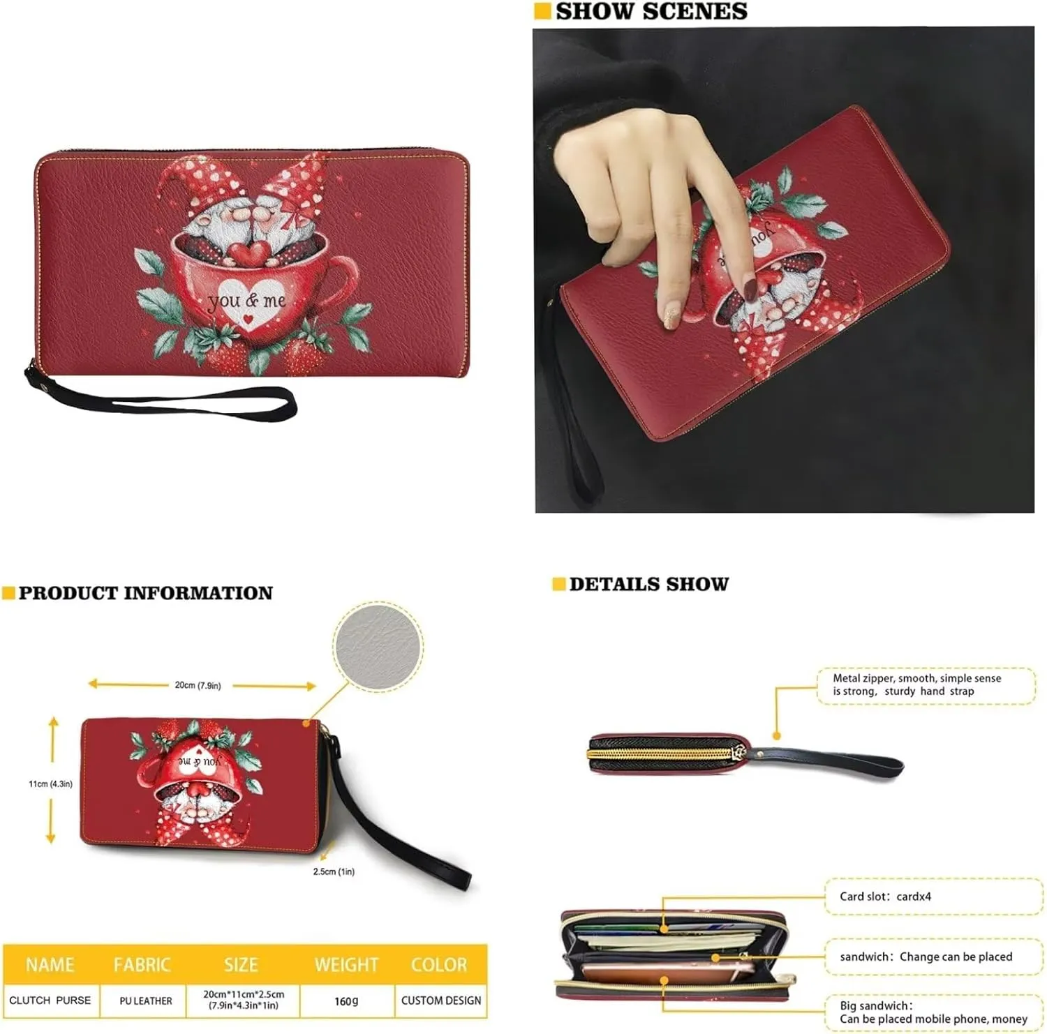 2Pcs Tote Bags Set Saddle Bags Satchel Bags for Women with Shoulder Strap Wallet Women Wristlet