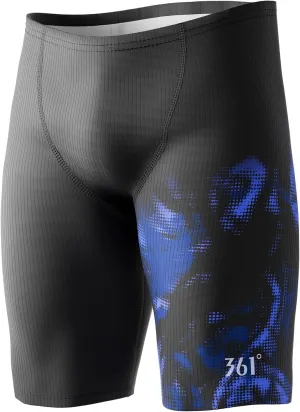 361 Swim Jammers for Men, Pro Racing Training Swimsuit, Chlorine Resistant Endurance Mens Swim Suit Swimwear Tech Pant