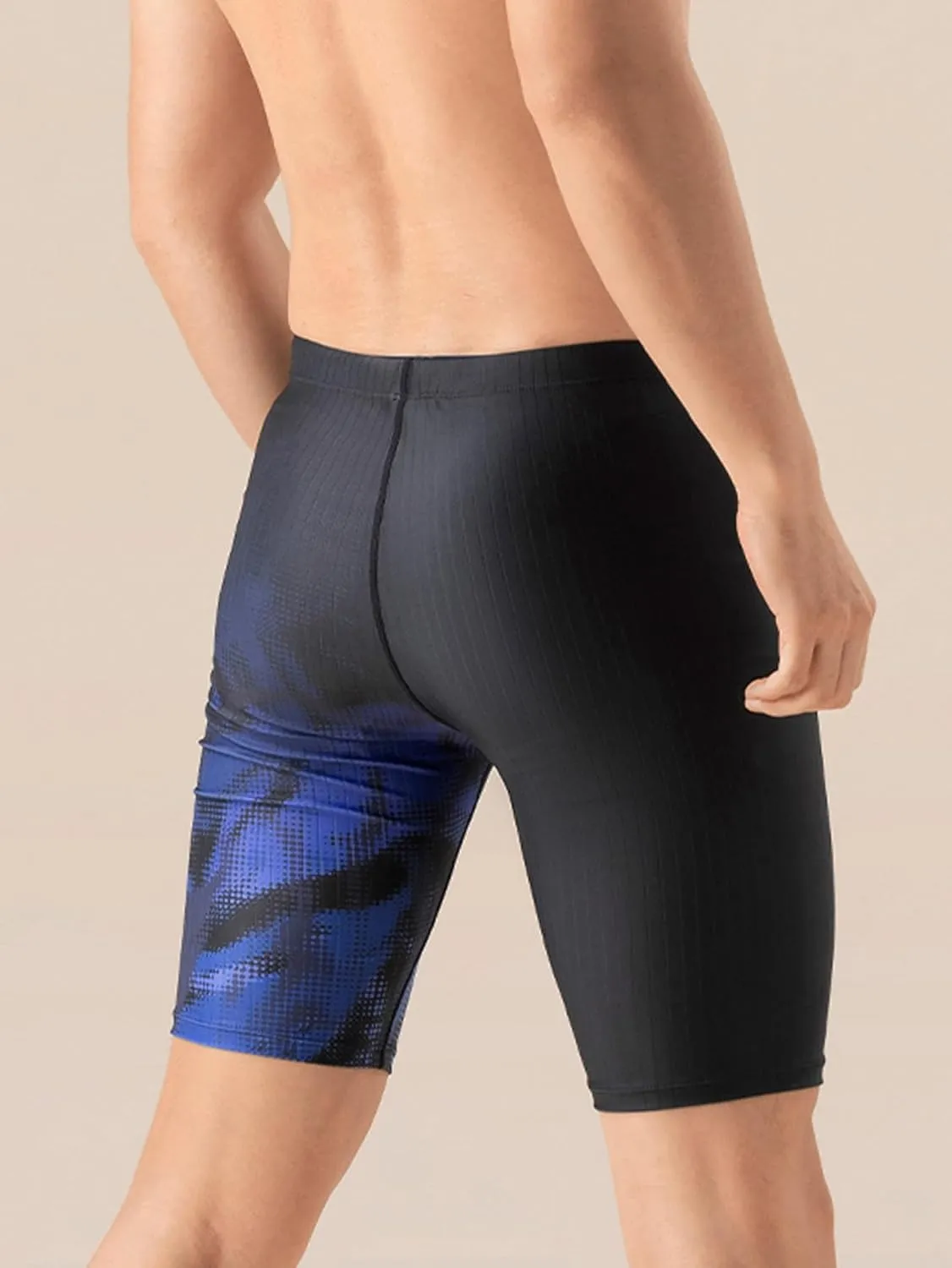 361 Swim Jammers for Men, Pro Racing Training Swimsuit, Chlorine Resistant Endurance Mens Swim Suit Swimwear Tech Pant