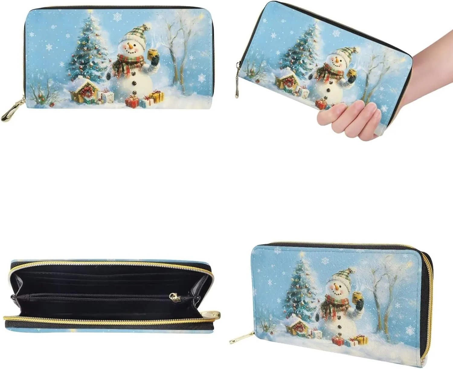 3Pcs Tote Bags Set Saddle Bags Satchel Bags for Women Wristlet Purses for Women Key Holder