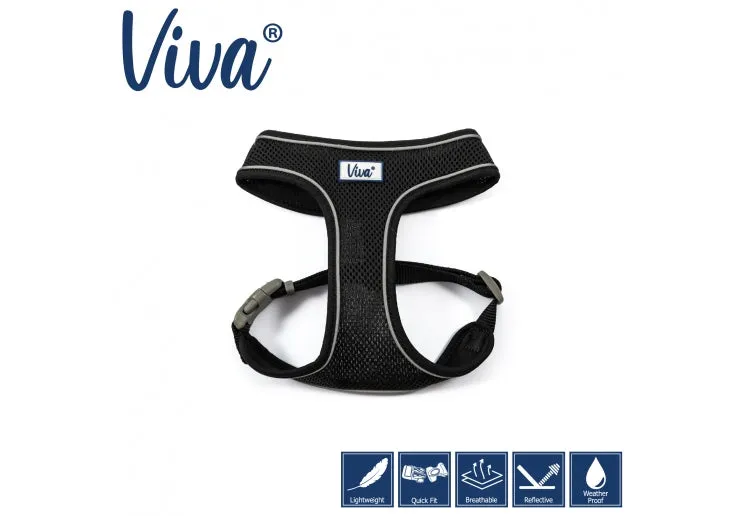 Ancol - Viva Comfort Mesh Harness - Blue - X Small (28-40cm)