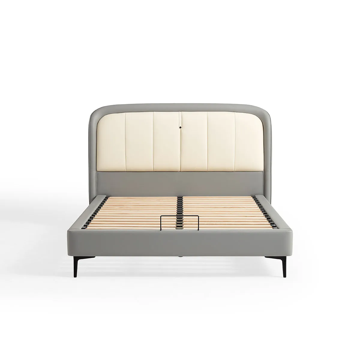 Boys Upholstered Bed with Mattress