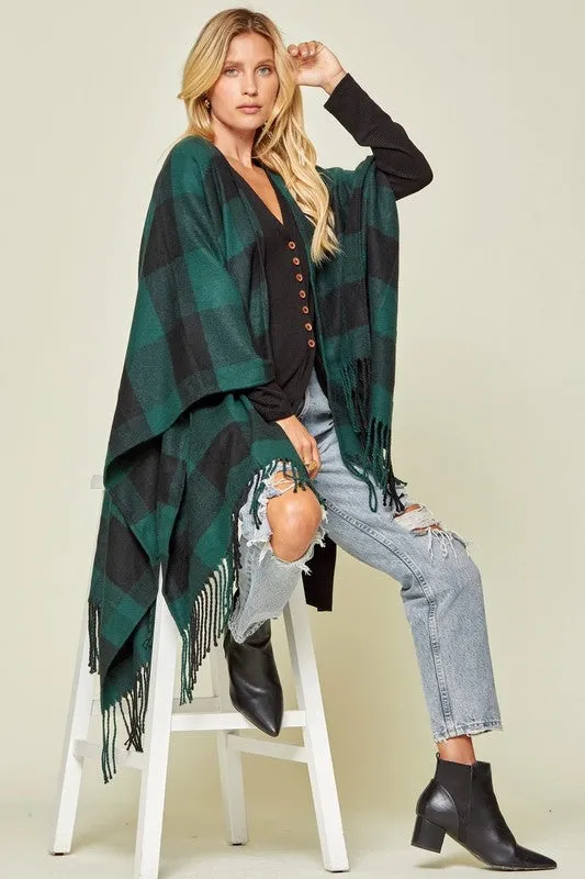 Buffalo Plaid Wrap