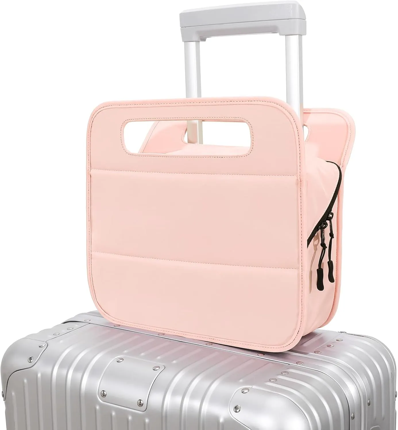 CONTAIL 13 Inch 3L Airport Accessories Storage,Small Business Handbag,Suitcase Drink Holder,Travel Essentials Organizer