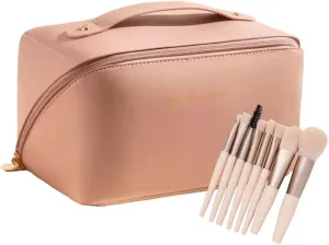 Cosmetic Bag - Pretty Make Up Bag - Toiletry Bag for men - Toiletry Bag for Women - Travel Bag - Travel Bags for Women - Travel Makeup Bag - Travel Toiletry Bag, Pink