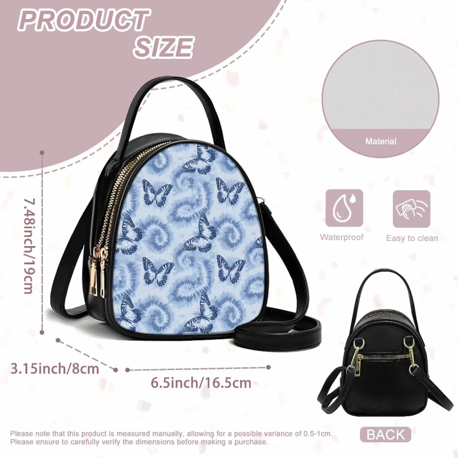 Crossbody Bags for Women, Graces Leather Bags for Women Vintage Retro Crossbody Handbag Ladies Fashion Bags