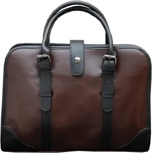 Crossbody Tote Handbags Women Men Briefcase Messenger Bag Small Pu Leather Satchel Work Bags