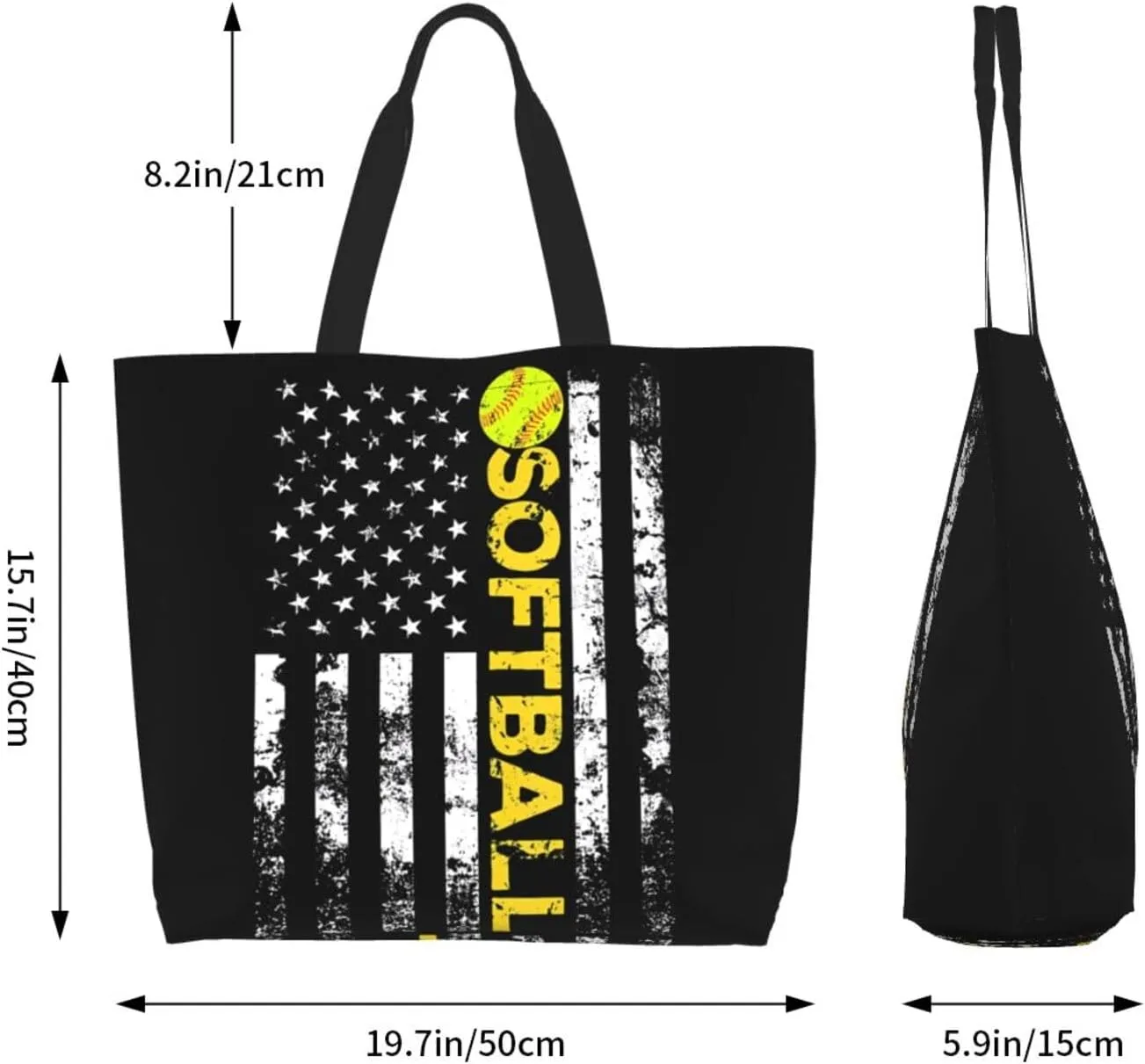 Dirt Track Lights Flag Motocross Women's Tote Bag Large Capacity Single Shoulder Bags Handbag for Shopping Work