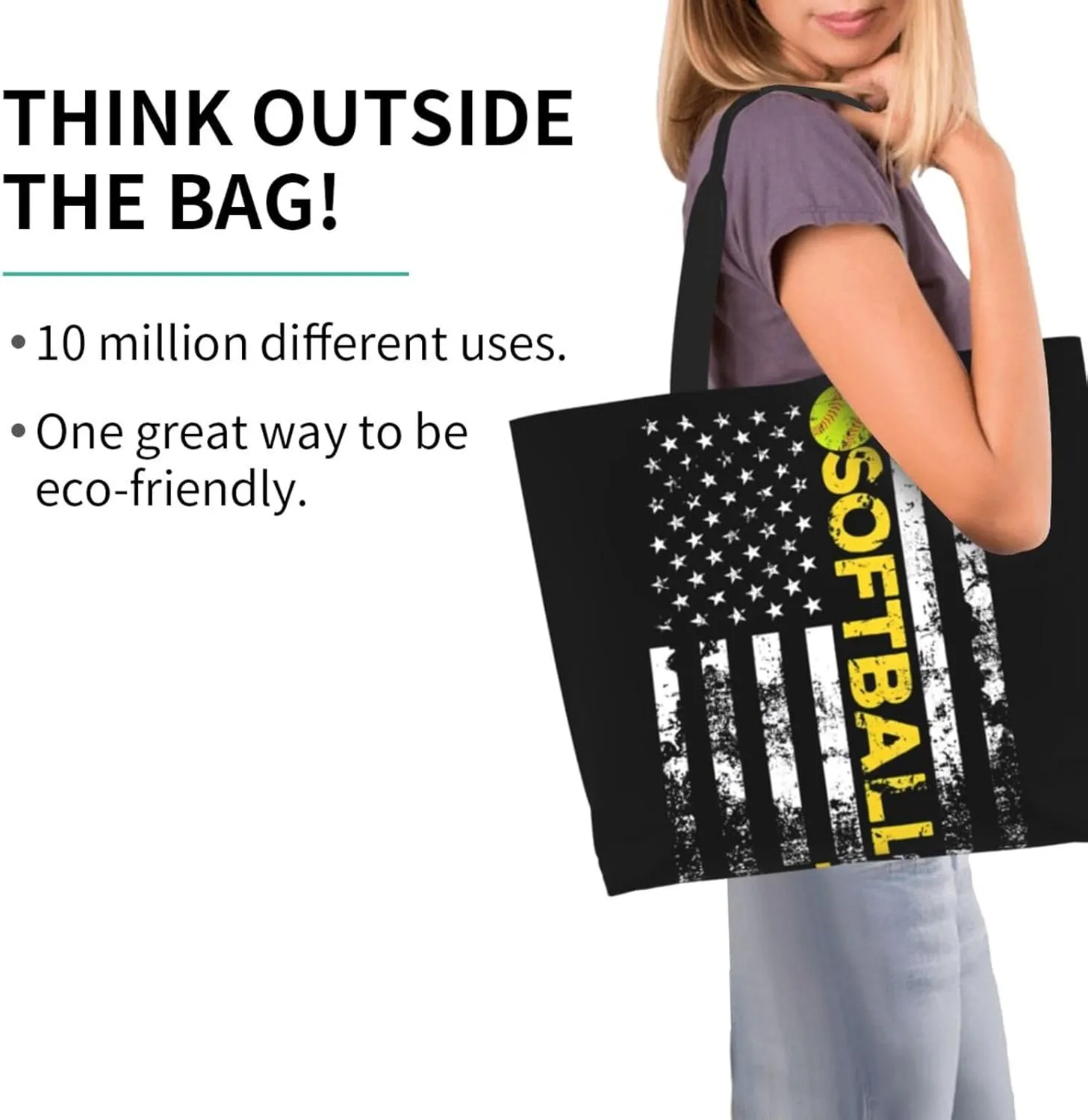 Dirt Track Lights Flag Motocross Women's Tote Bag Large Capacity Single Shoulder Bags Handbag for Shopping Work