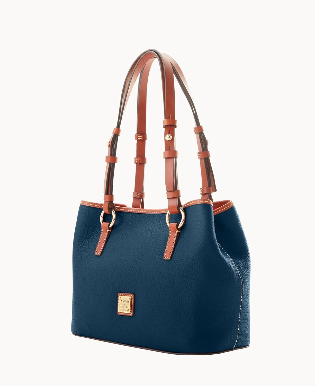 Dooney & Bourke Handbags and Accessories, Pebble Grain Leather Briana Small Shoulder Bag with Wristlet Pouch