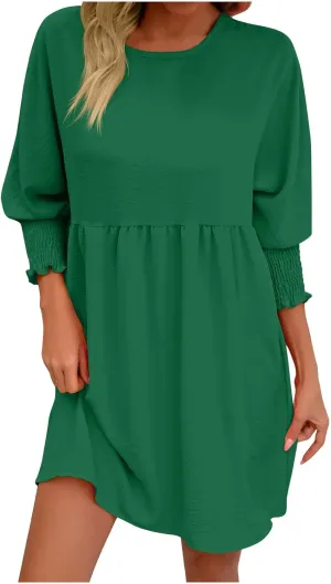 Firzero Summer Dresses for Women 2024 Sexy Skew Collar Sleeveless Sundress Casual Loose Fit Beach Dress Tank Dress