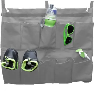 Gilbins End Of Bed Shoe Bag Great for storage, shoes, accessories & stuff! (Grey)