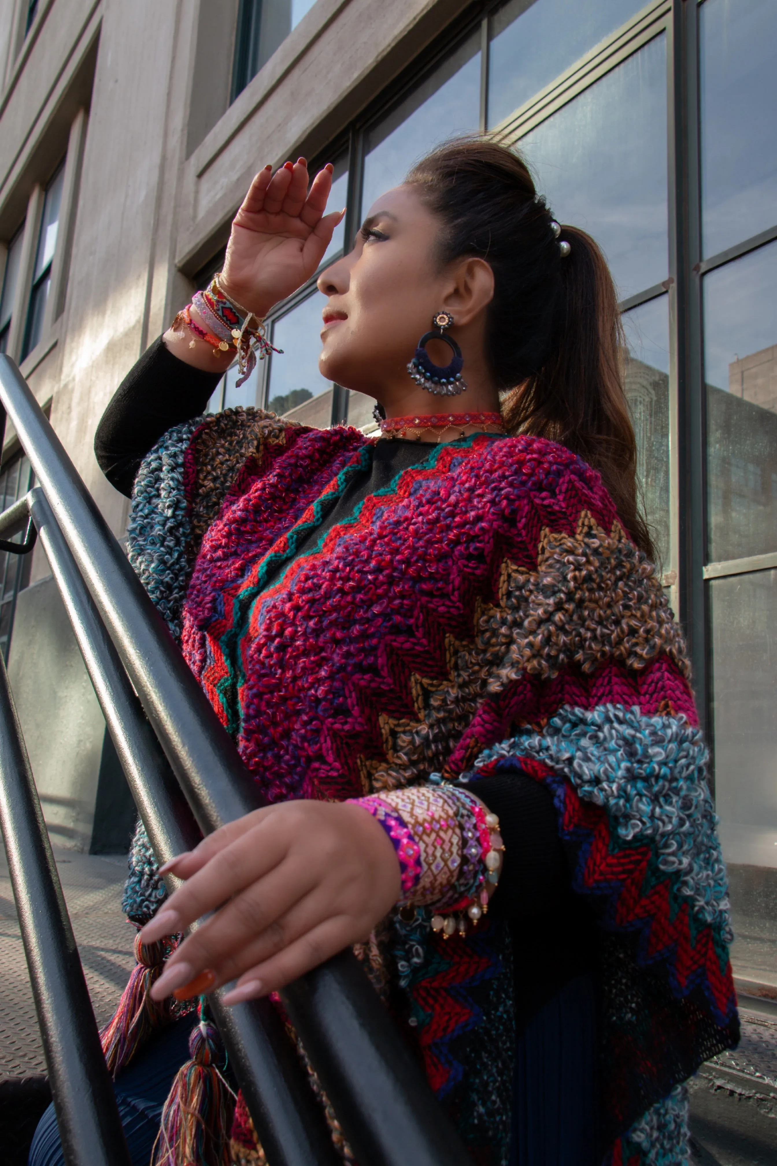 Grandiose Velvet Earrings