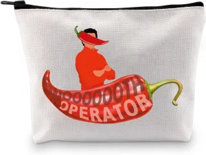 Gzrlyf Inspired Makeup Bag Smooooooooth Operator Racing Fan Gift Race Day Cosmetic Bag (SMOOOOOOTH OPERATOR)