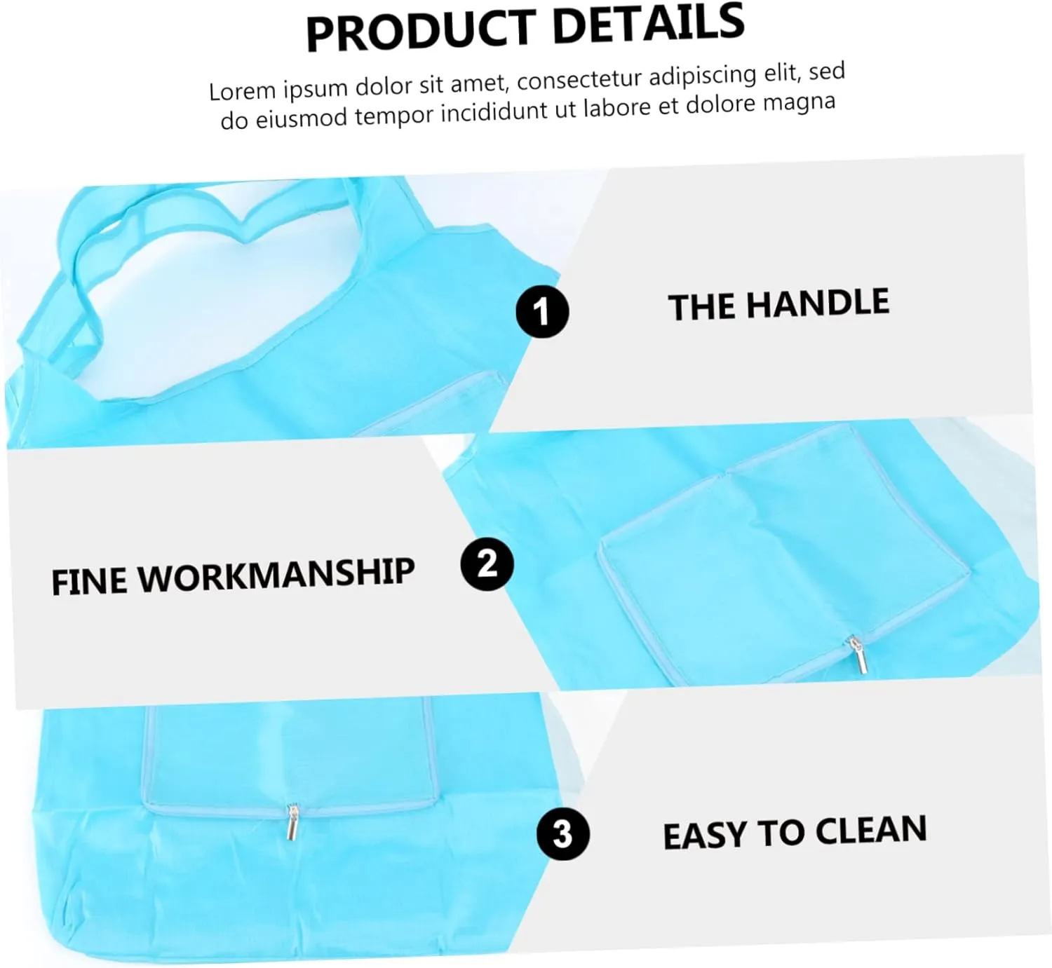 Healifty Reusable Oxford Cloth Shopping Bags Tote Bags for Supermarket Storage Compact Design with Capacity for