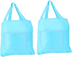 Healifty Reusable Oxford Cloth Shopping Bags Tote Bags for Supermarket Storage Compact Design with Capacity for
