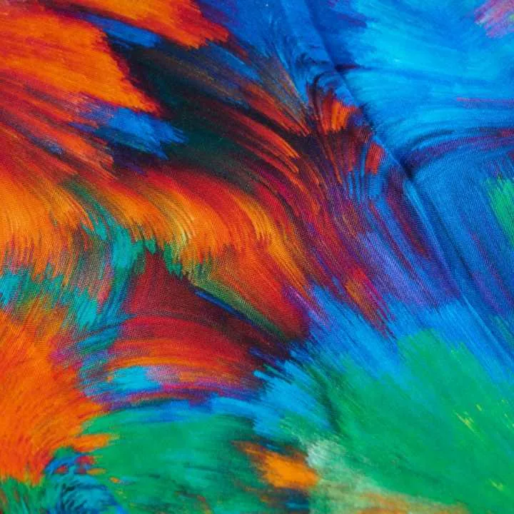 High Quality Rayon Fabric Voile Print-قماش رايون عالي الجودة
