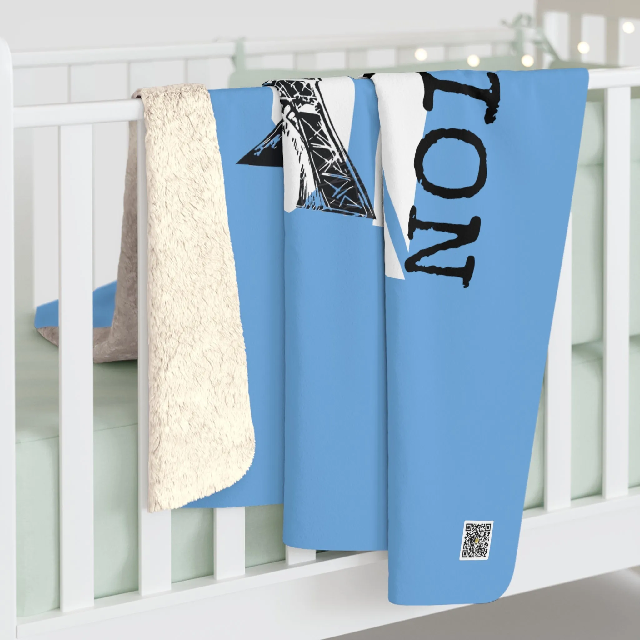 I.O.V-Paris Sherpa Fleece Blanket
