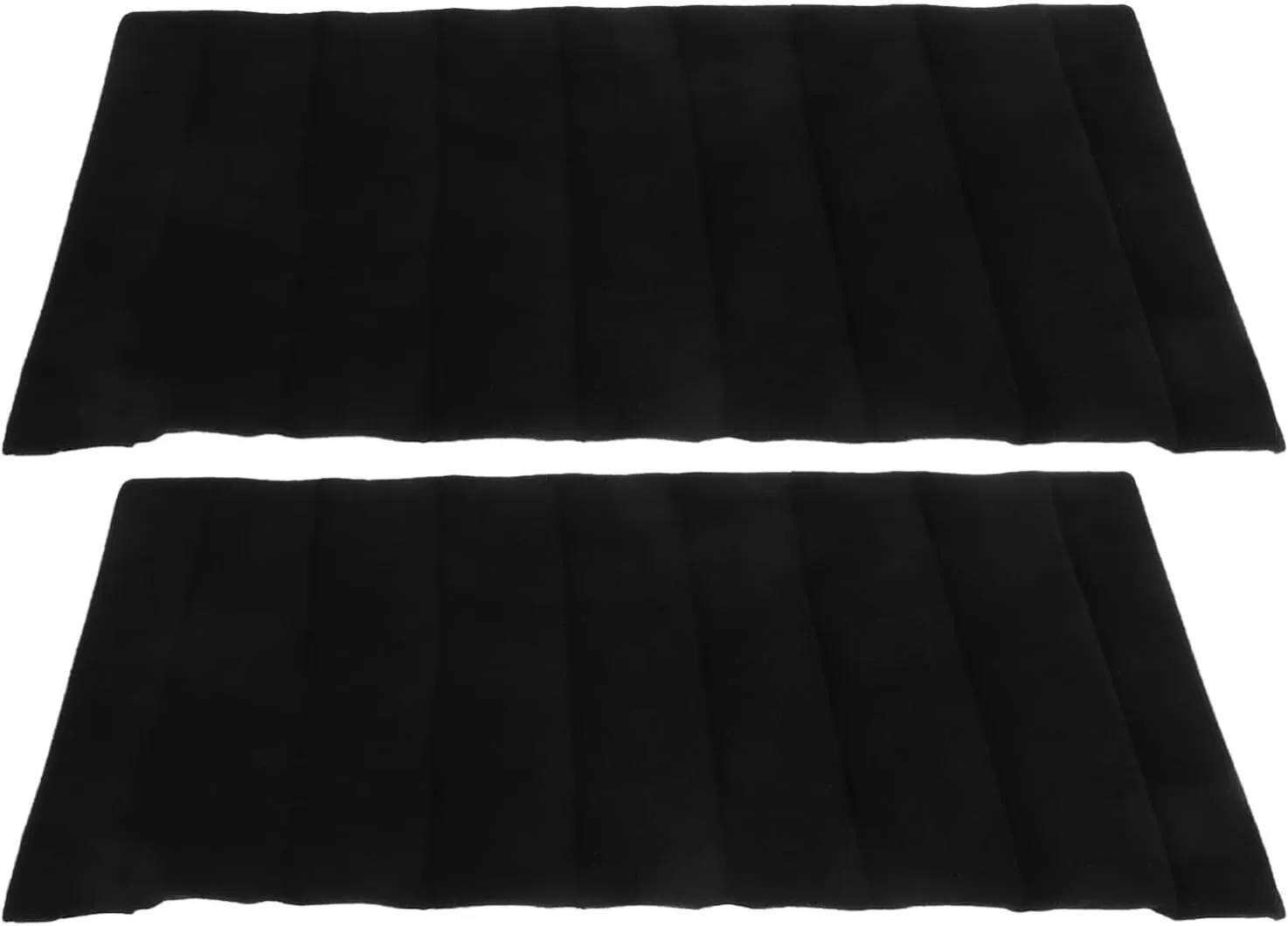 jojofuny 2pcs Padded Camera Bag Inserts for Dslr Adjustable Dividers Organizer Portable Camera Carrying Bag Accessories