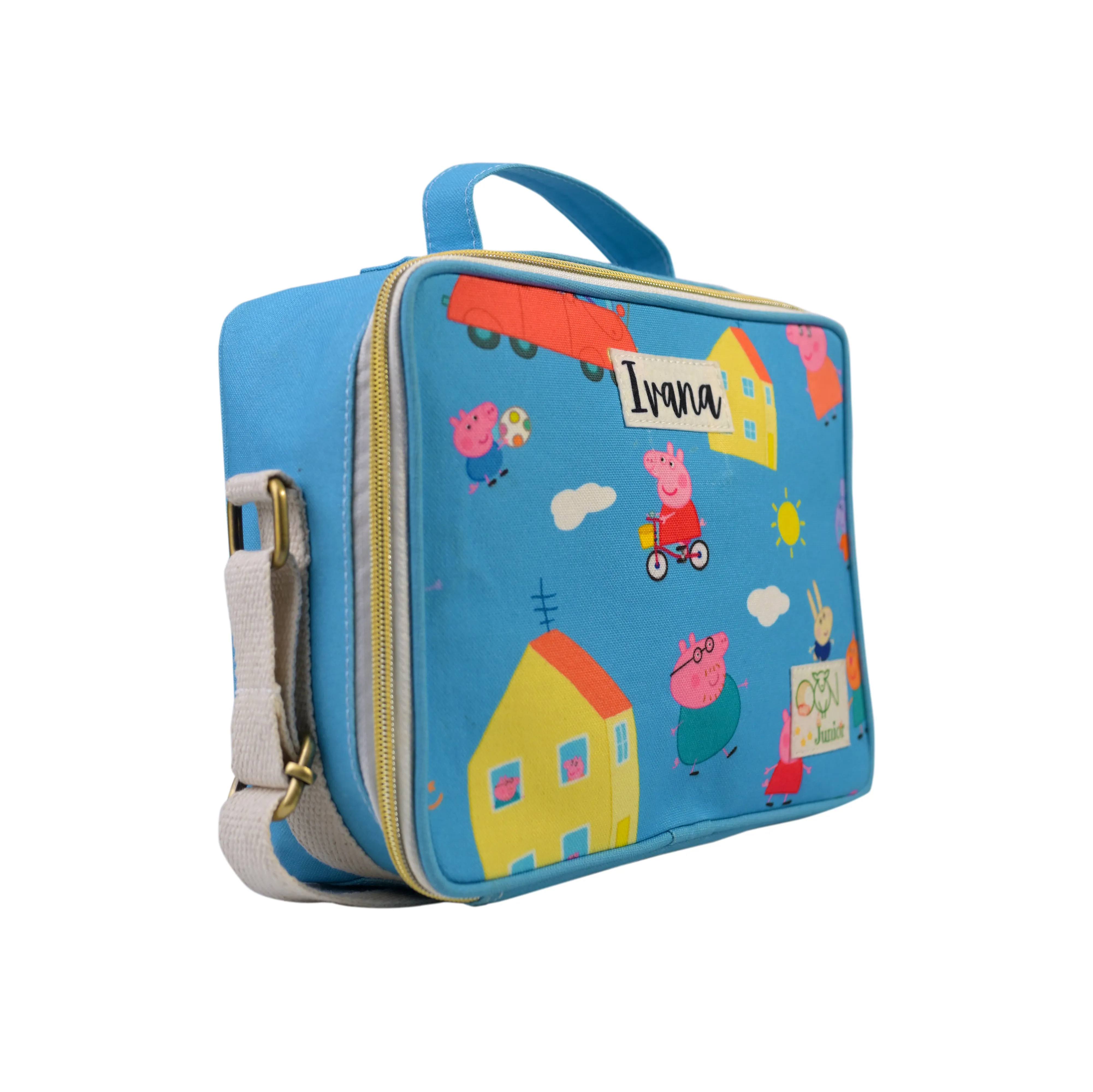 Junior Hot Meal Personalised Tiffin Bag/Sling