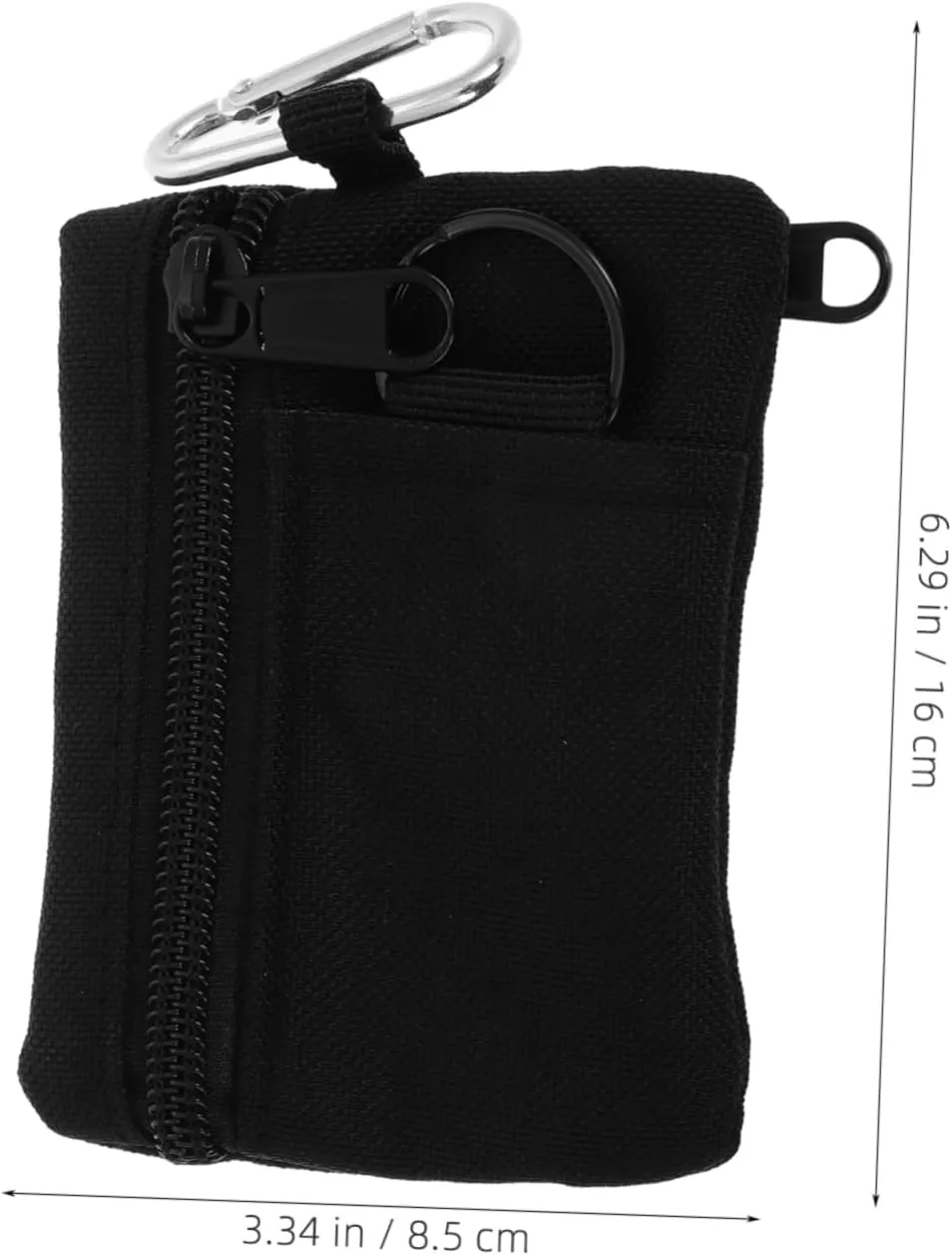 Keychain Pouch Pocket Lightweight Utility Cover for Keys Coins and Accessories Zipper Pouch for Outdoor Activities