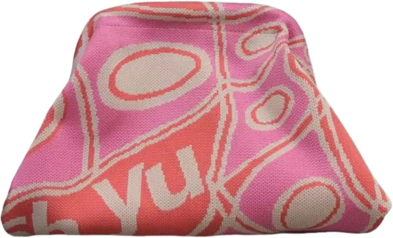 Knit Evening Party Clutch Purses Women Y2k Accessories Mini Handbag Beach 2025 Summer Fashion Trends