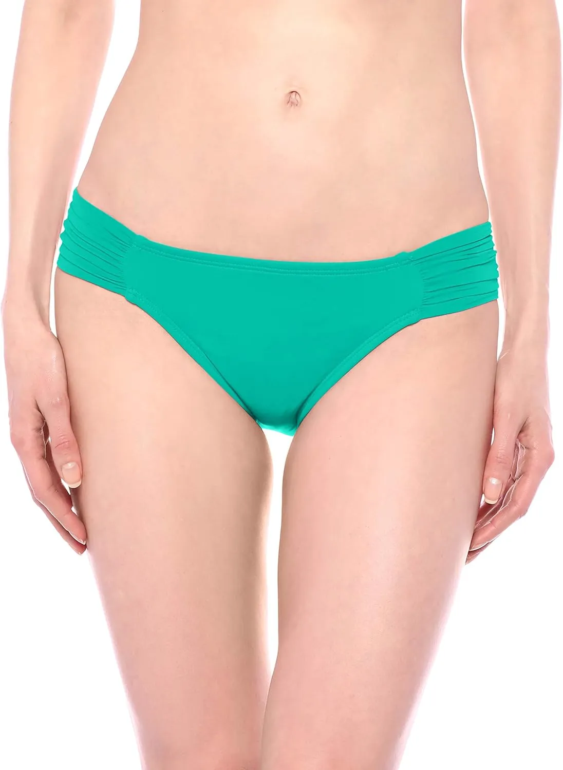 La Blanca Women's Standard Island Goddess Side Shirred Hipster Swimsuit Bottom