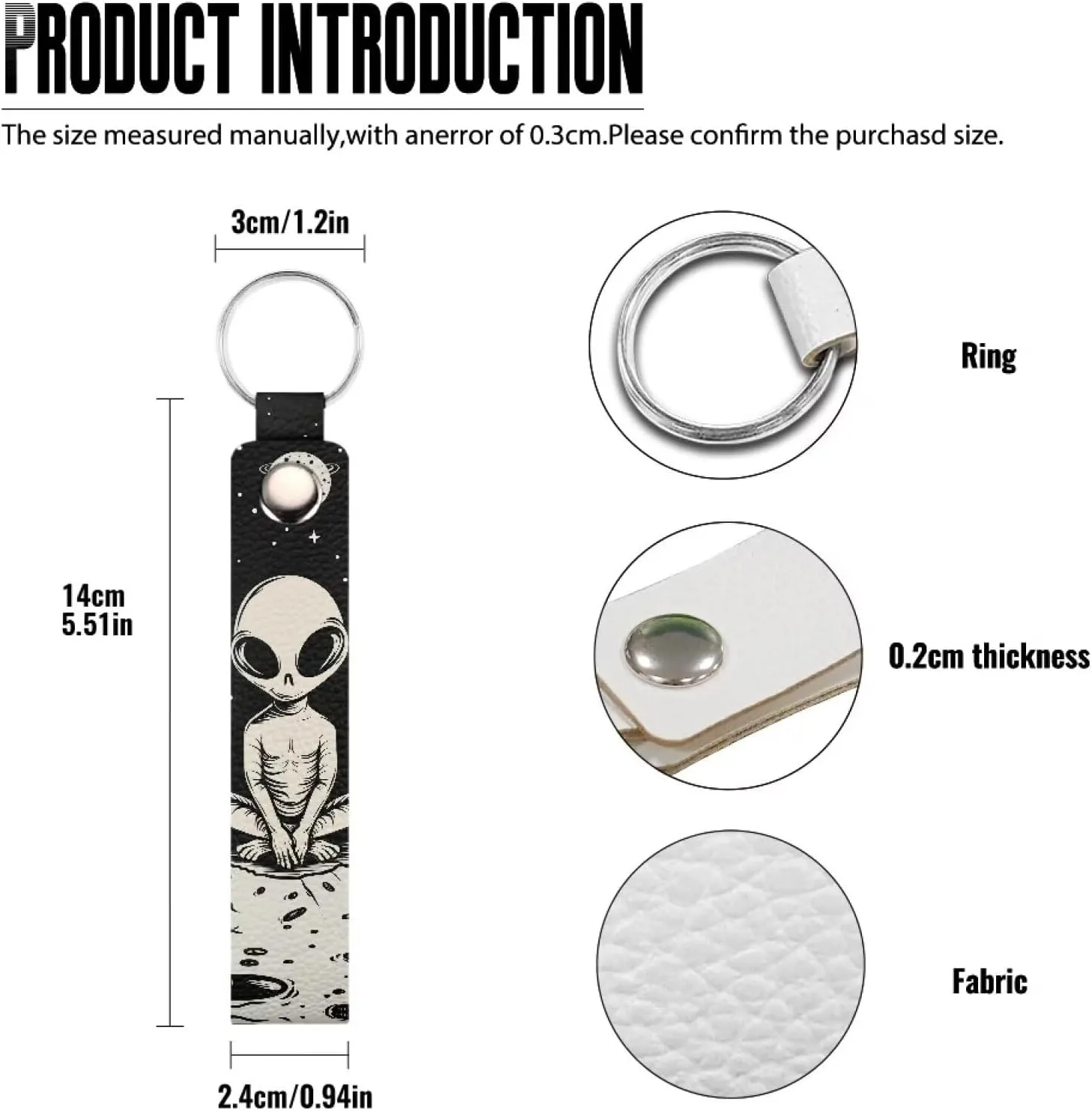 Leather Keychain Accessories Wristlet Lanyards Strap for Car Keys,Leather Key Ring Holder for Women Girls