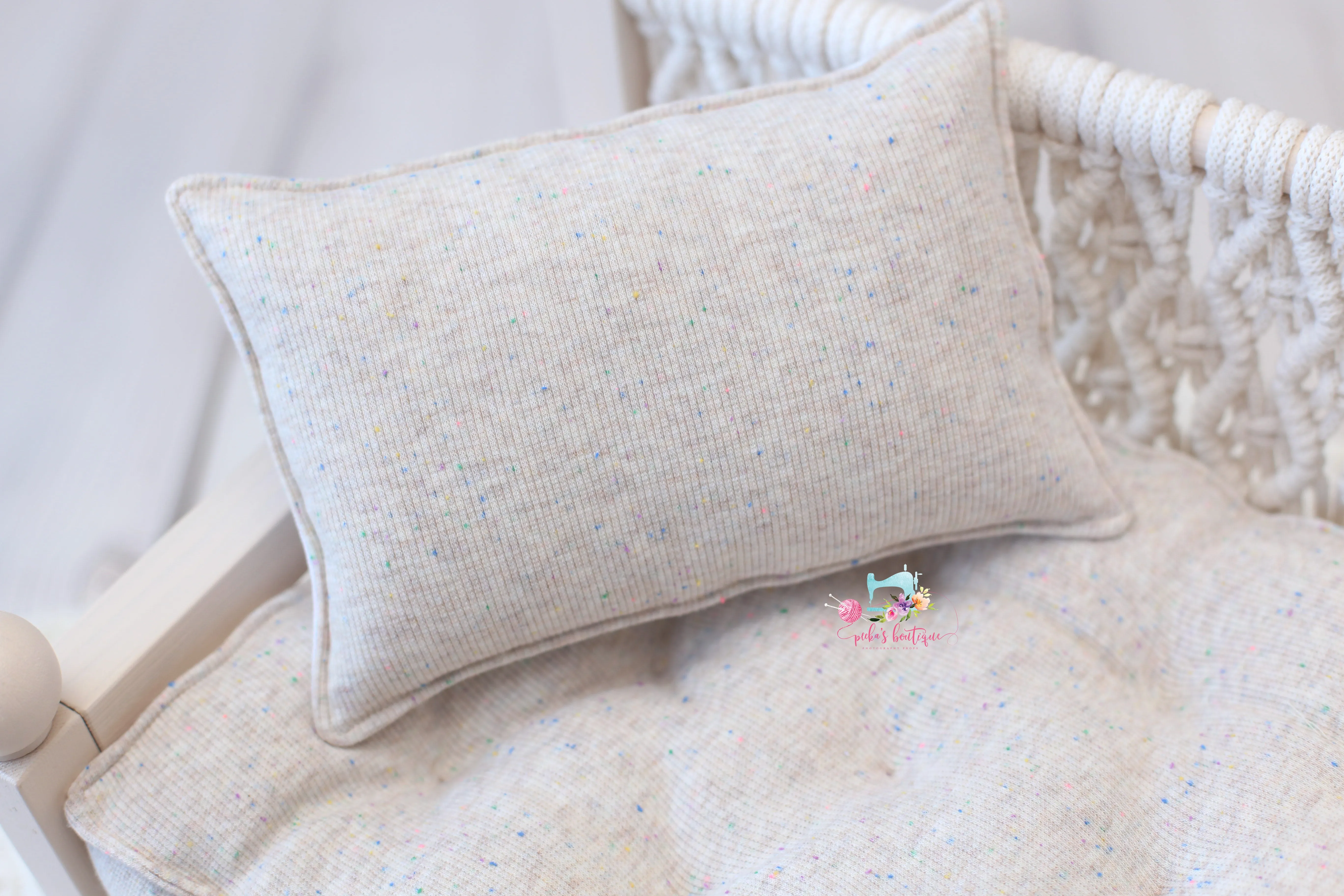 Made to Order REVERSIBLE 2 Color Natural Confetti- NB Mattress