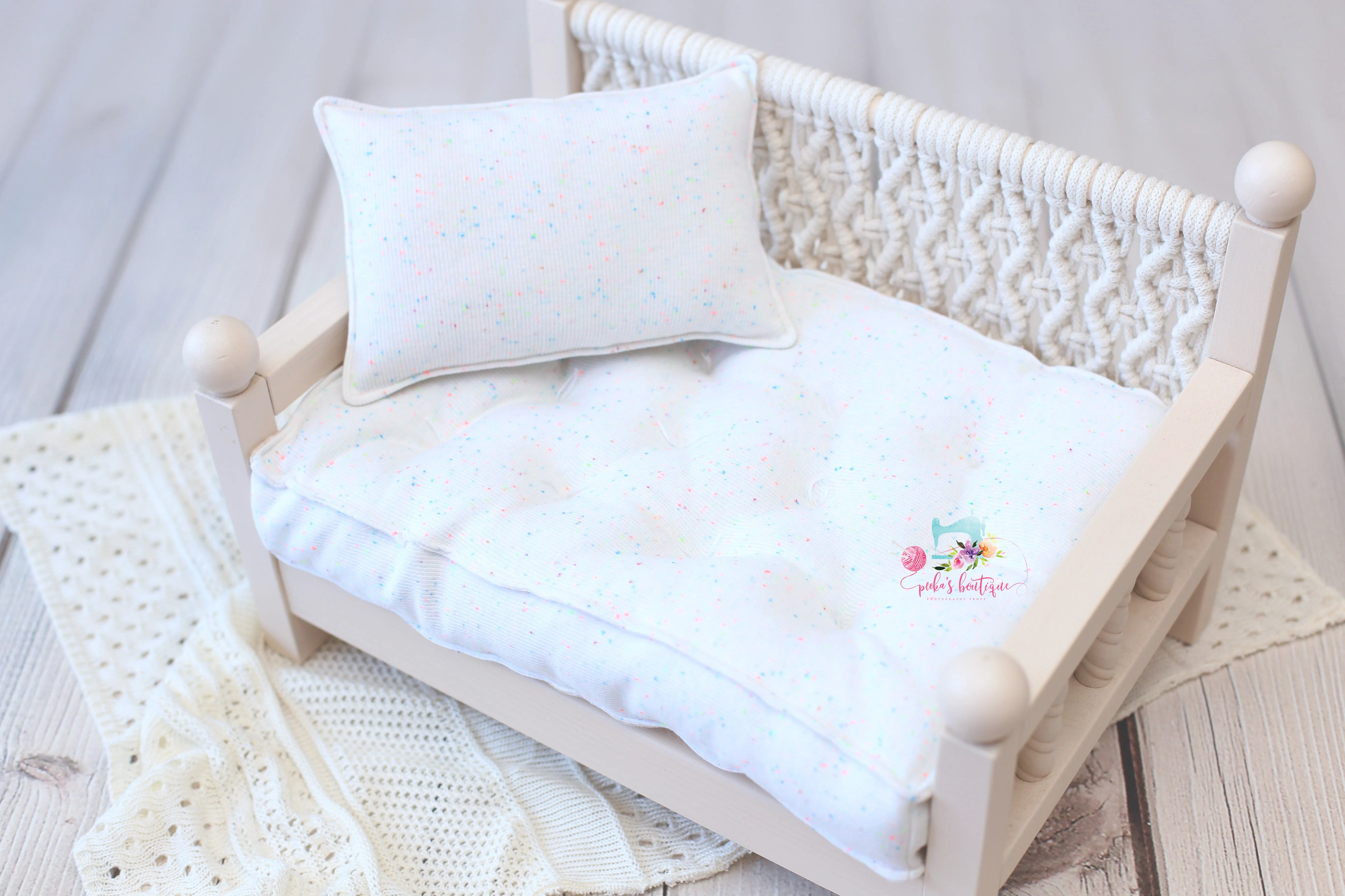 Made to Order REVERSIBLE 2 Color Natural Confetti- NB Mattress