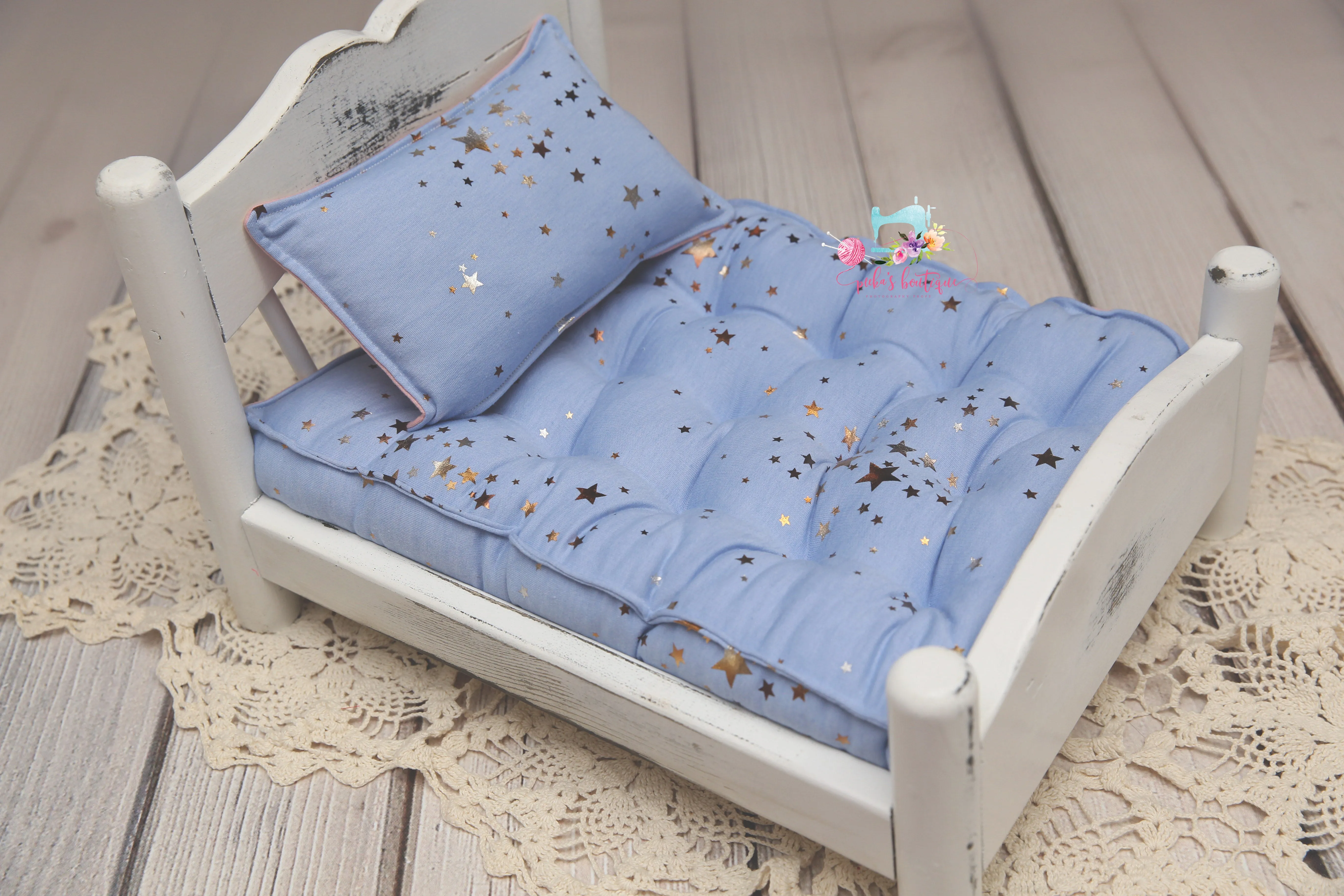 MADE TO ORDER- REVERSIBLE (Size- 11x17) Two Color Gold Star NB Mattress