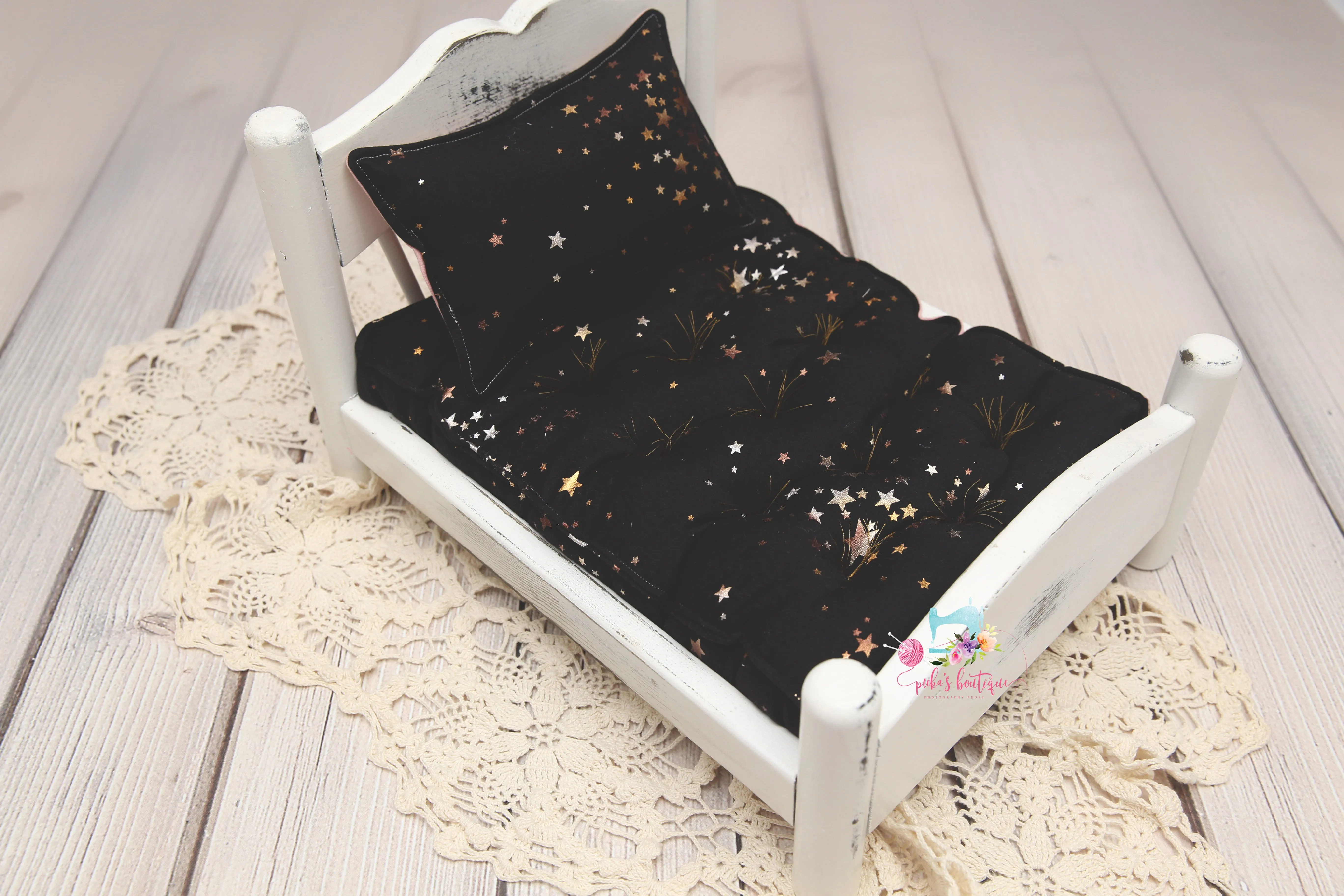 MADE TO ORDER- REVERSIBLE (Size- 11x17) Two Color Gold Star NB Mattress