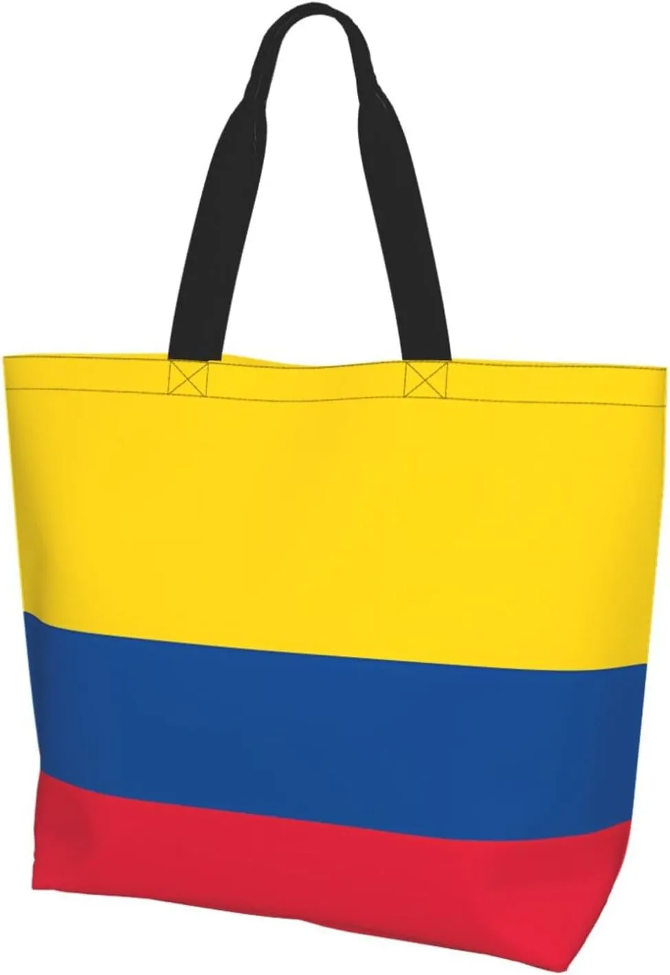 Marriage Colombian Married Flag Women's Tote Bag Large Capacity Single Shoulder Bags Handbag for Shopping Work