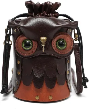 Micoklinlin Shoulder Bag Womens Leather Novelty Steampunk Accessories Small Cell phone Crossbody bag Handbag for Travel