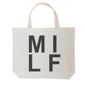 MILF - Funny Tote Bags - Hot Mom Accessories - Reusable Grocery Shopping - Mothers Day Gifts for Wife
