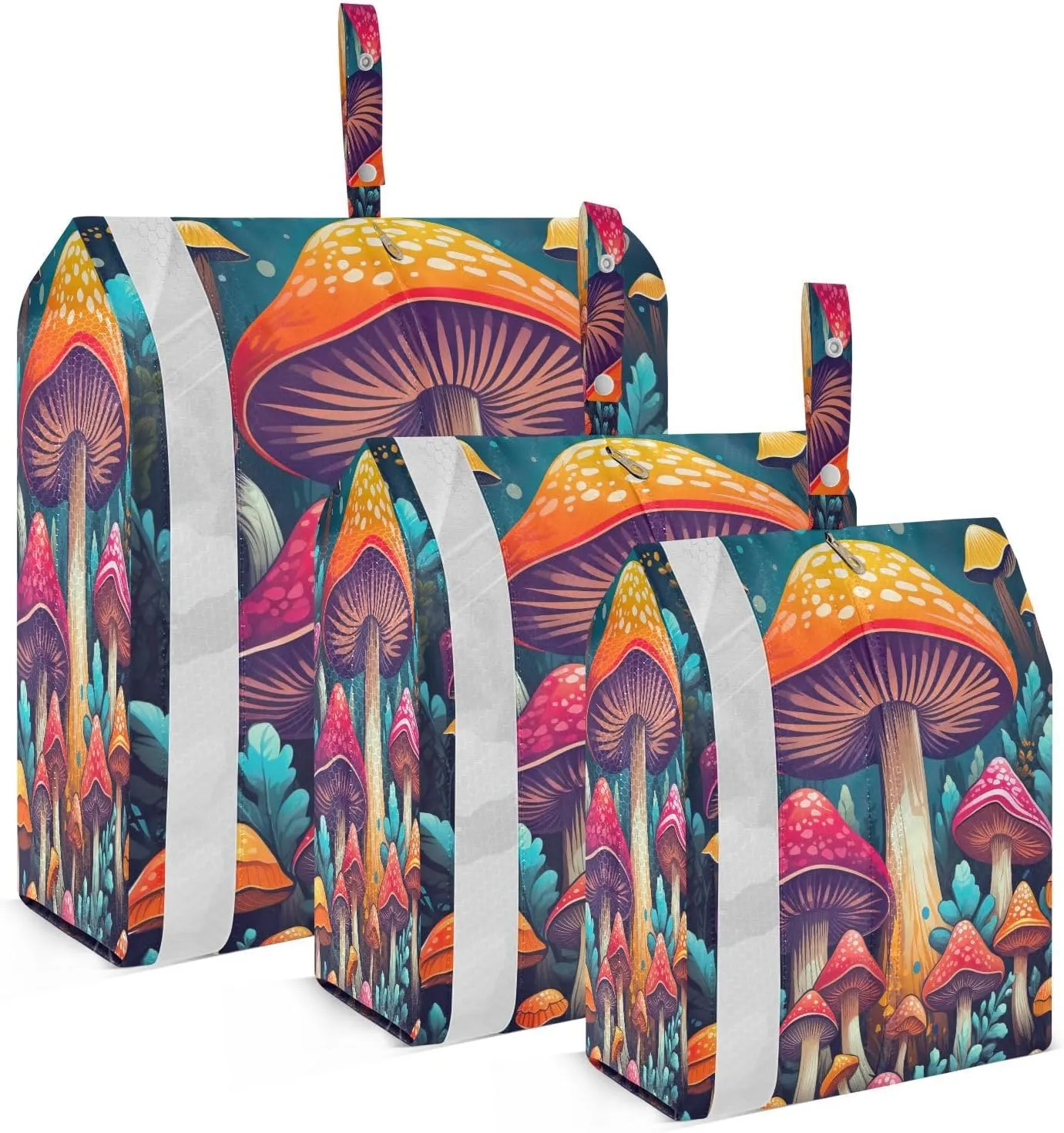 Mushrooms Forest Compression Packing Cubes Luggage Organizer Bags for Travel Suitcase Organizer for Women Travel Accessories