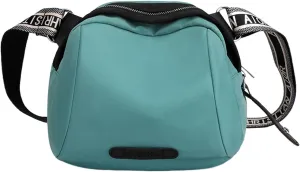 New Fashionable Casual Shoulder Bag Lightweight Nylon Fabric Women Crossbody Bags Mens Messenger Tote (Blue, One Size)