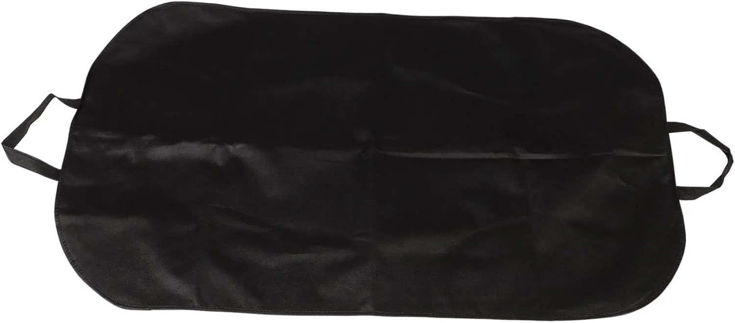 Portable Suit Cover Medium Clothes Case for Travel Business and Home Use Folding Garment Bag to Suits Dresses and Coats Black