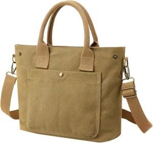 Puffer Tote Bag Casual Canvas Bags Womens Retro Solid Color Square Bag Simple Handbag Messenger Totes For Outdoor
