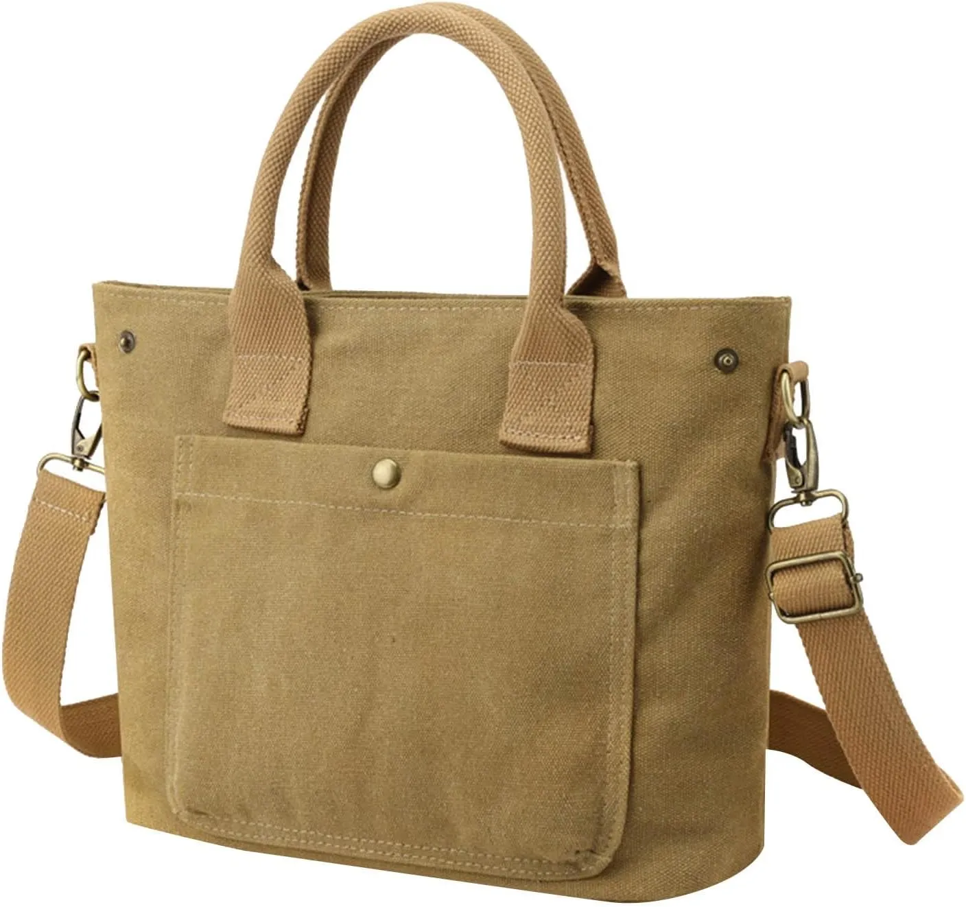 Puffer Tote Bag Casual Canvas Bags Womens Retro Solid Color Square Bag Simple Handbag Messenger Totes For Outdoor