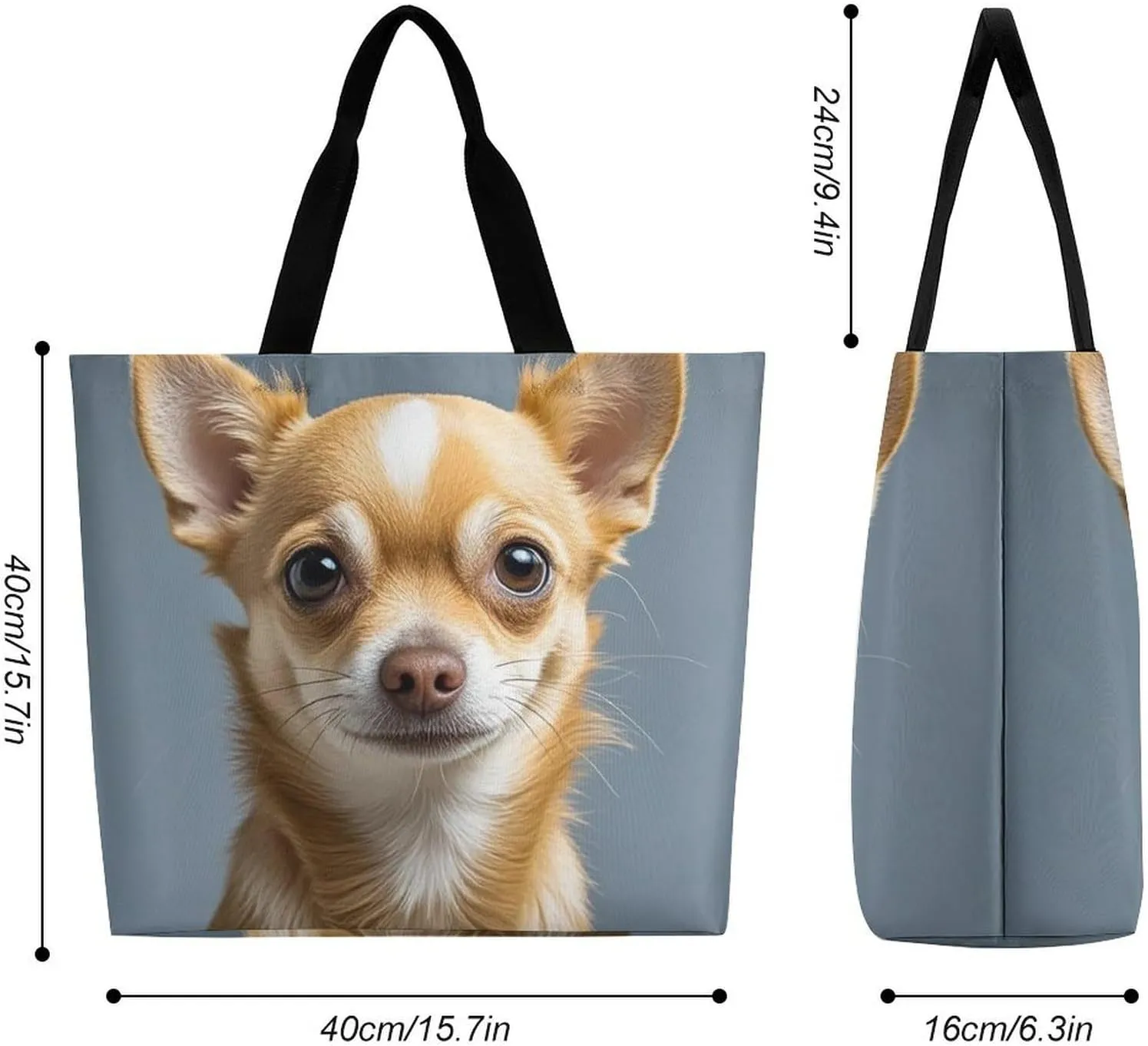 Sheep Beach Bag Reusable Tote Bag Foldable Grocery Bags Women Shopping Bags for Daily Essentials