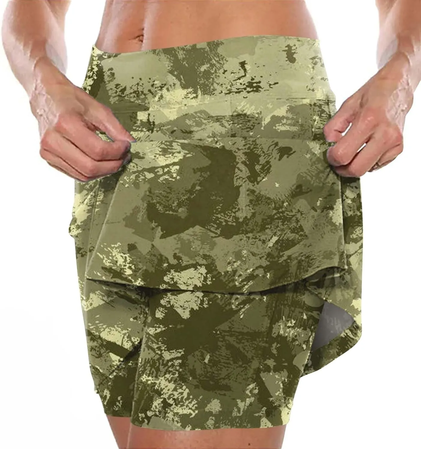 Skorts for Women Tummy Control High Waisted Tennis Skirt Skorts Skirts Casual Modest Long Golf Athletic Running