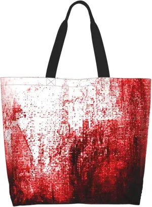 Snowflakes Christmas Gingerbread Man Women's Tote Bag Large Capacity Single Shoulder Bags Handbag for Shopping Work