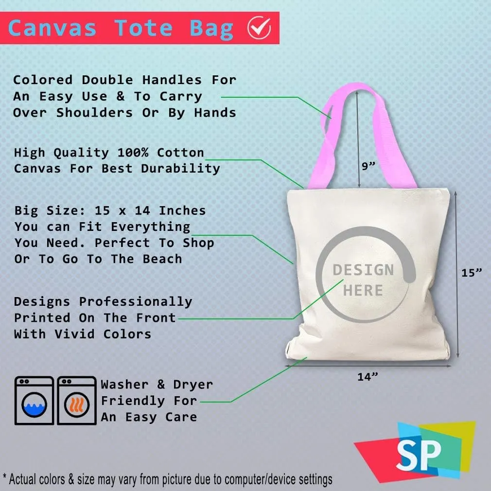 Speedy Pros Canvas Tote Bag for Women I like Doing Hoodrat Stuff with My Friends Drinking Beach Bags for Women