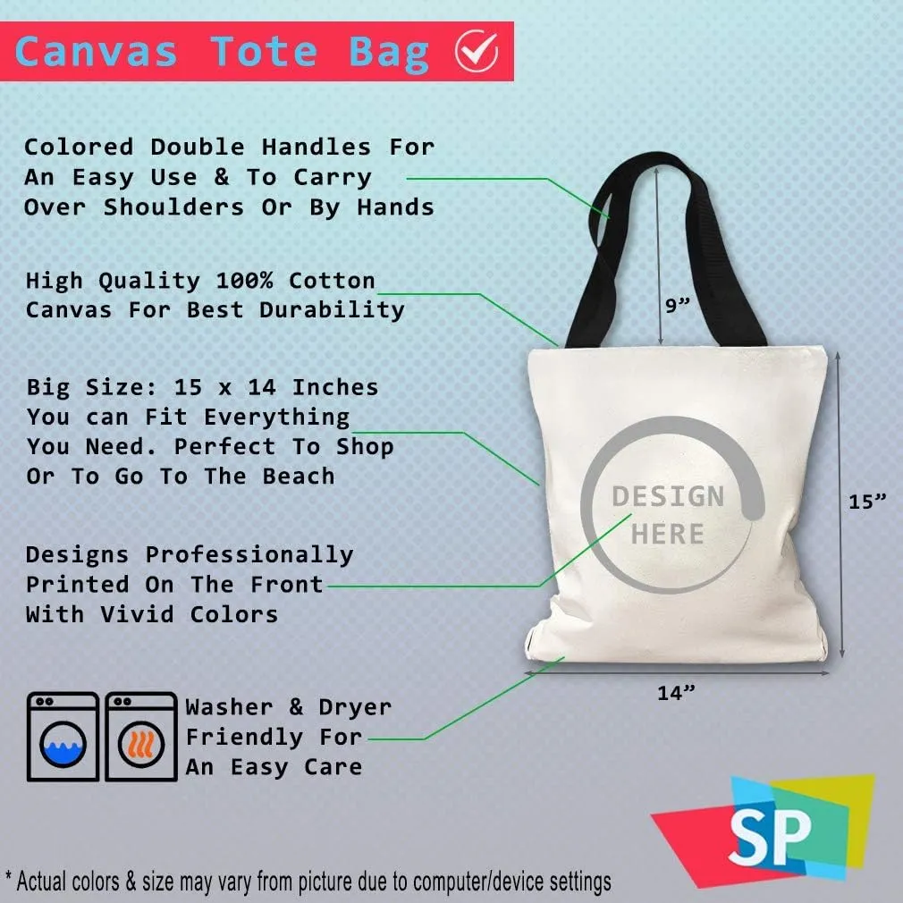 Speedy Pros Canvas Tote Bag for Women I like Doing Hoodrat Stuff with My Friends Drinking Beach Bags for Women